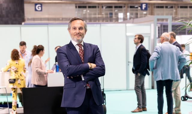 Oscar Barranco, director general d'Easyfairs Iberia a la darrera edició de l'Advanced Manufacturing | Cedida Oscar Barranco, director general d'Easyfairs Iberia a la darrera edició de l'Advanced Manufacturing | Cedida