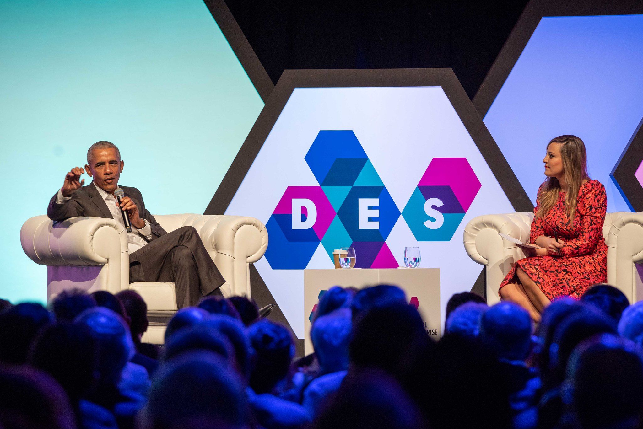 Barack Obama en el DES 2022 | Cedida Barack Obama en el DES 2022 | Cedida