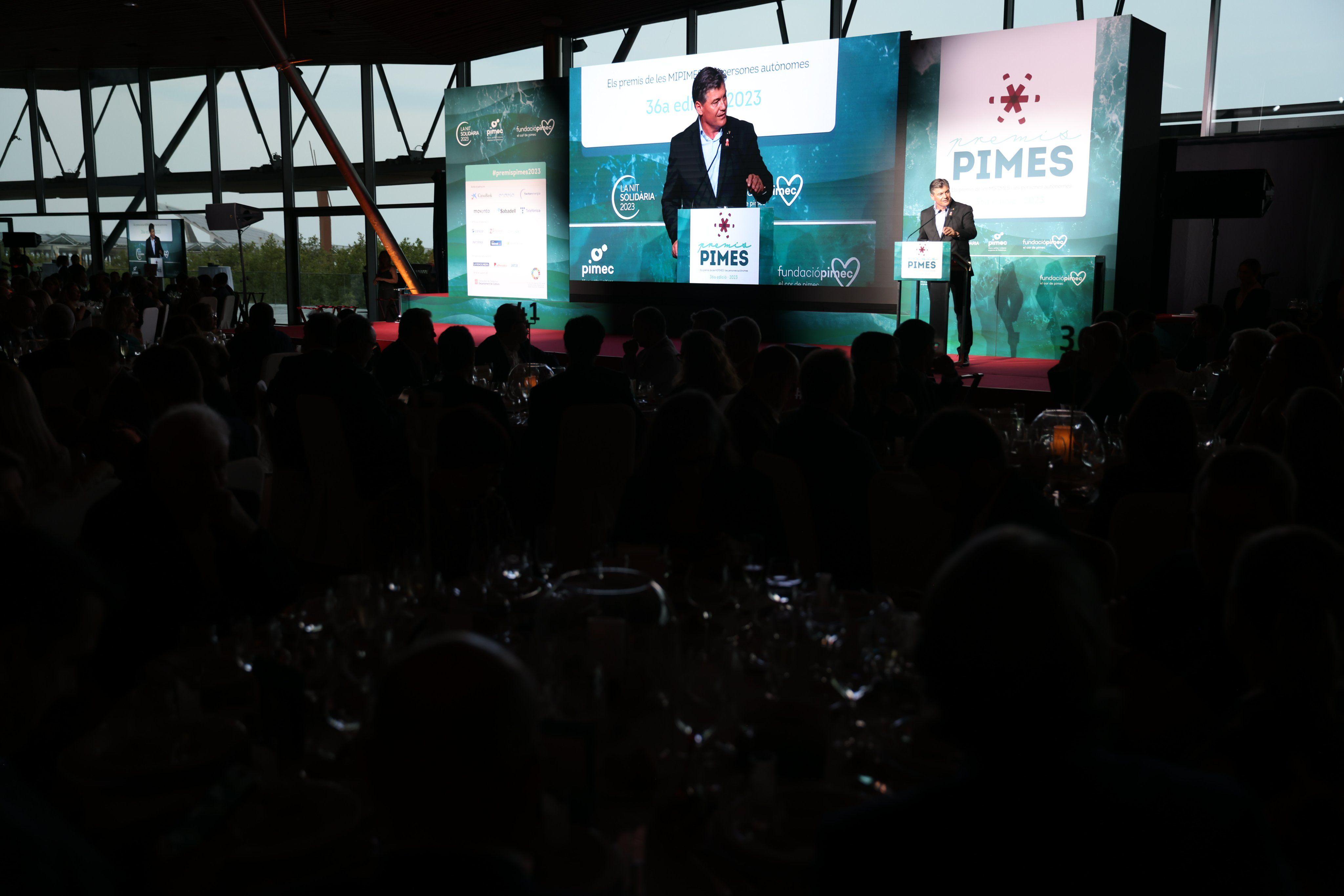 Antoni Cañete en la 36ª edición de los Premios Pimes | Pimec
