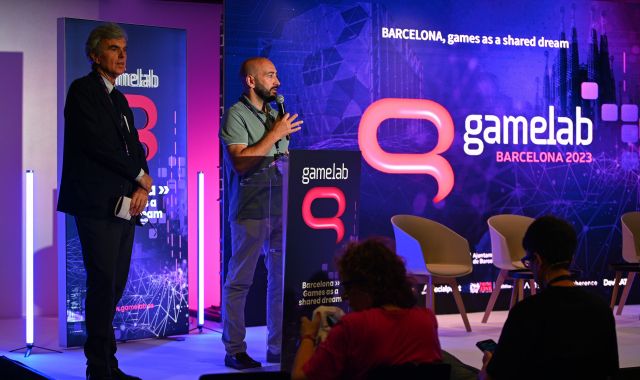 Iván Fernández en la inauguración de Gamelab | Cedida