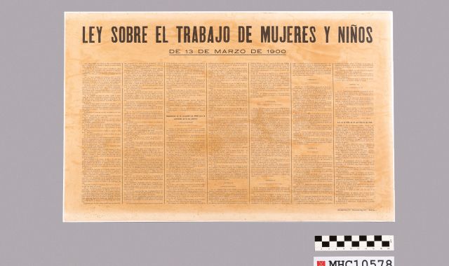 MHC LEY SOBRE EL TRABAJO DE MUJERES Y NIÑOS MHC LEY SOBRE EL TRABAJO DE MUJERES Y NIÑOS