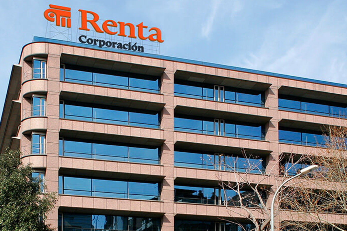 Exterior de la sede de Renta Corporación en Barcelona | Cedida Exterior de la sede de Renta Corporación en Barcelona | Cedida