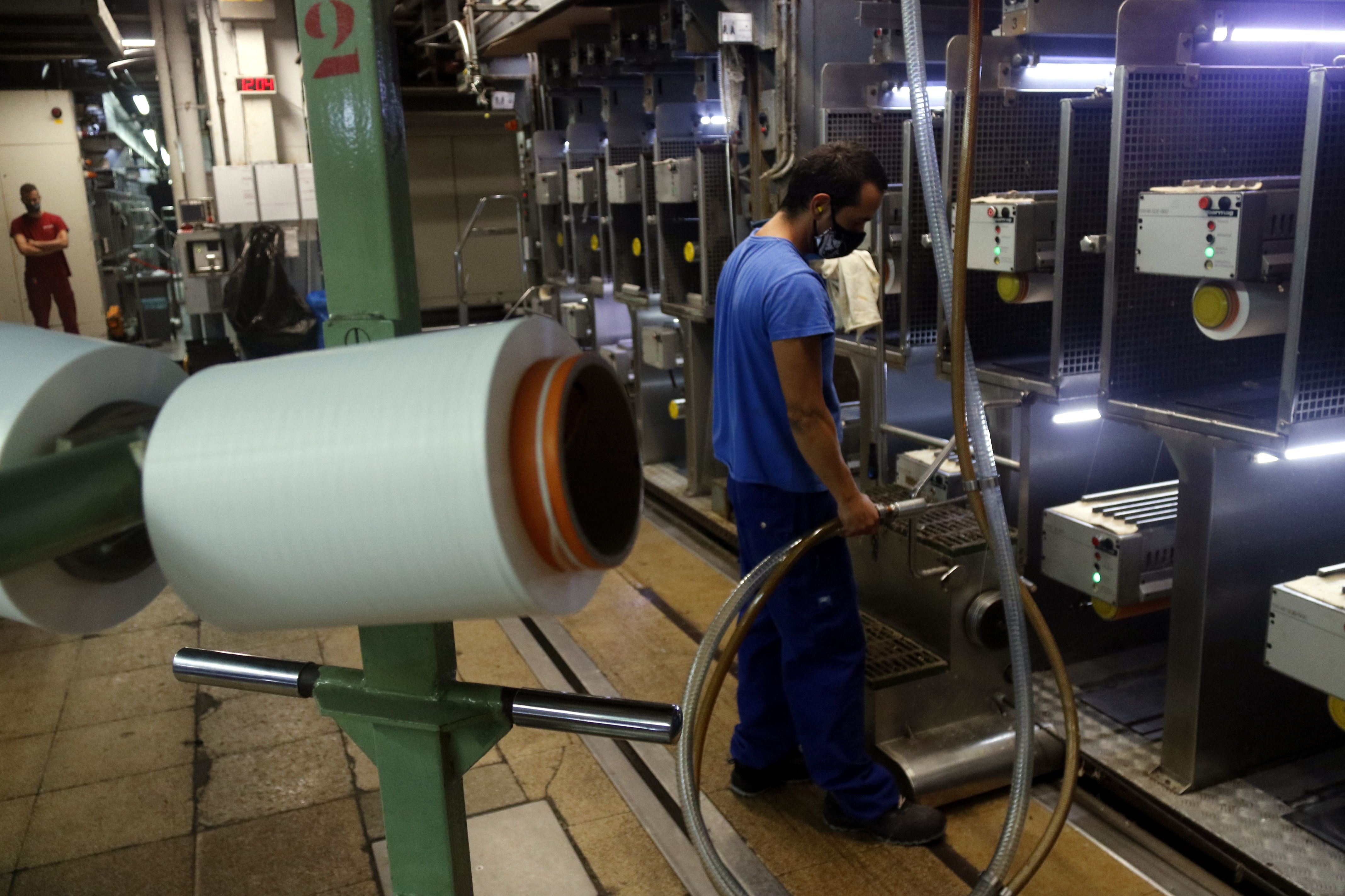 Interior de la fábrica de Nylstar | ACN Interior de la fábrica de Nylstar | ACN