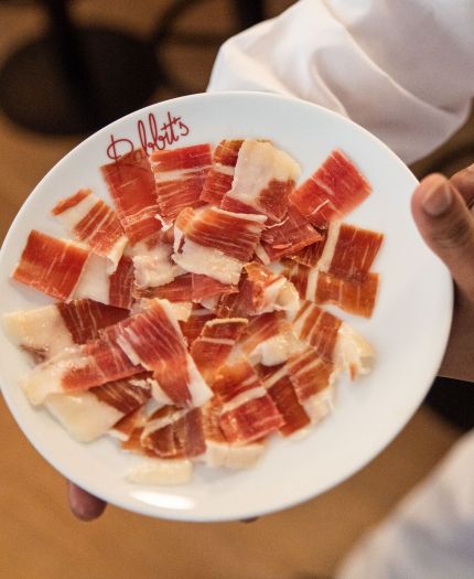 Una tapa de jamón | Cedida