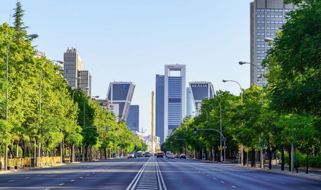 El districte financer de Madrid, de fons | iStock El districte financer de Madrid, de fons | iStock