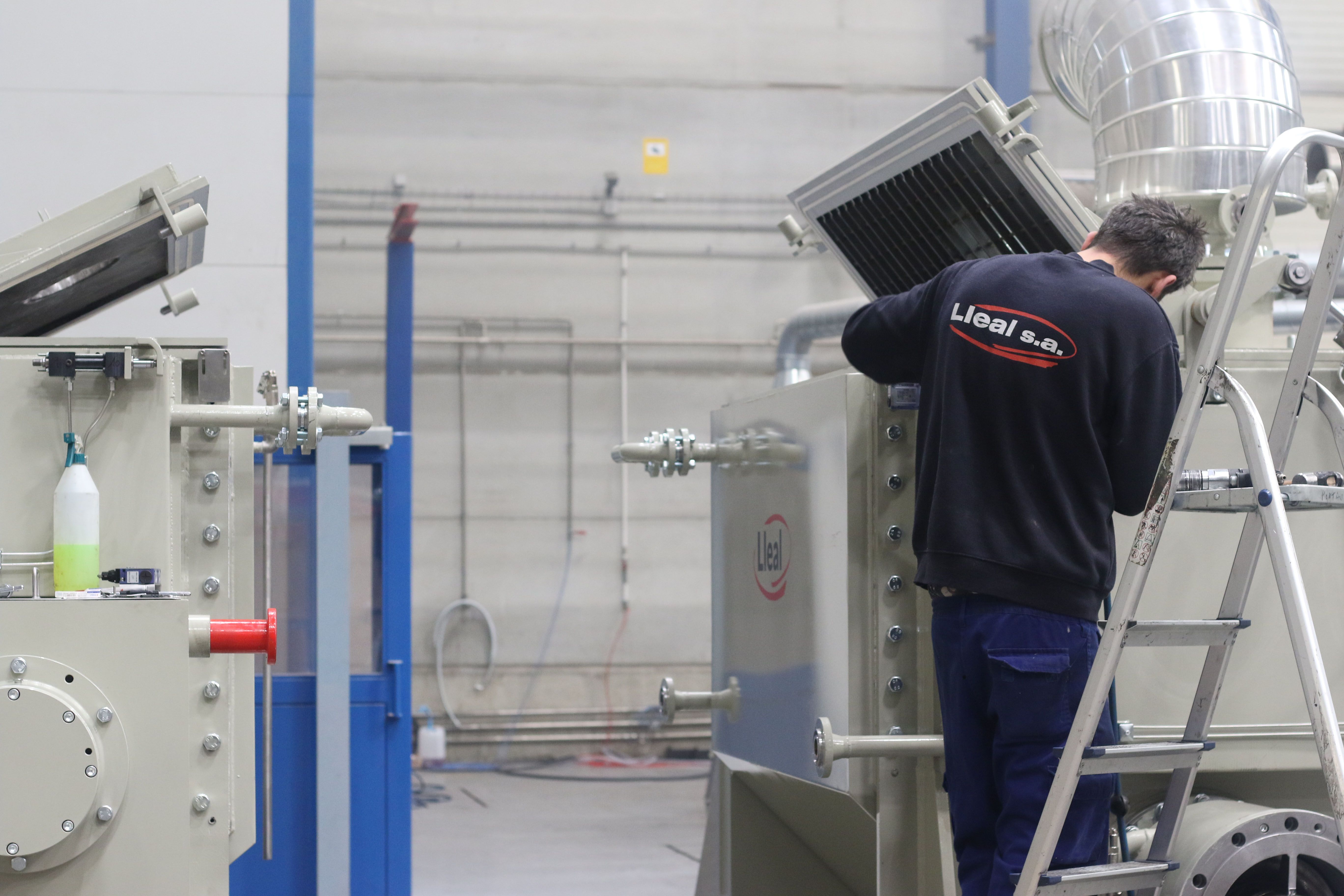 Imagen de la fábrica de Lleal en Granollers | Generalitat Imagen de la fábrica de Lleal en Granollers | Generalitat