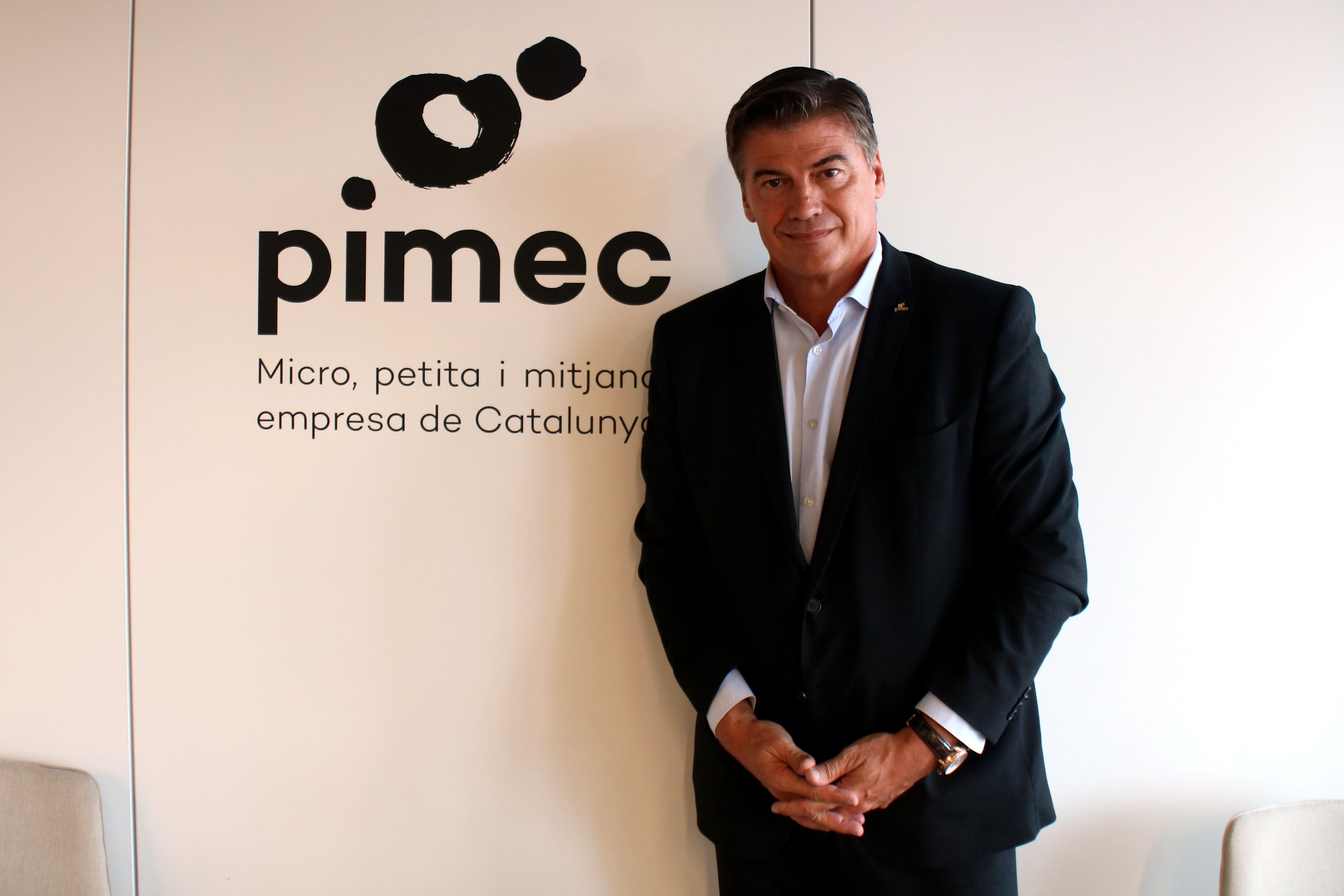 El presidente de Pimec, Antoni Cañete | ACN