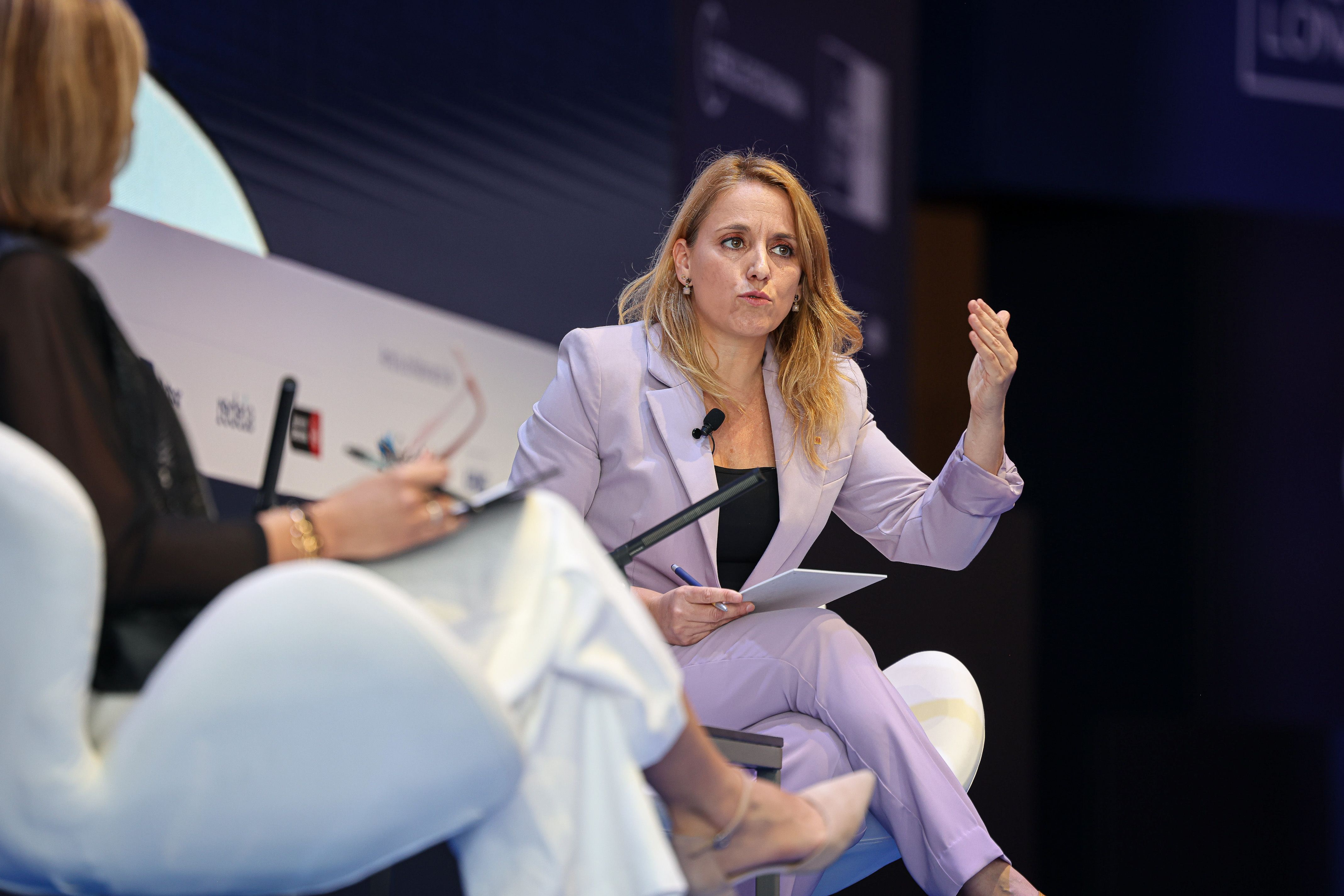 La consellera d'Economia, Natàlia Mas, en la reunió anual del Cercle d'Economia | ACN La consellera d'Economia, Natàlia Mas, en la reunió anual del Cercle d'Economia | ACN