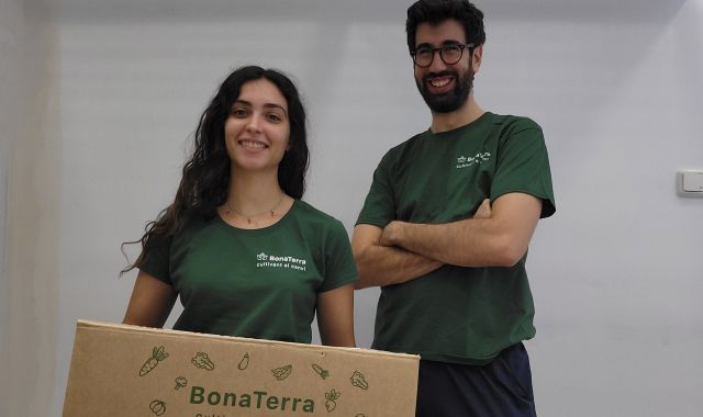 Paula Medina i Aitor Piñeyro, cofundadors de BonaTerra | Cedida