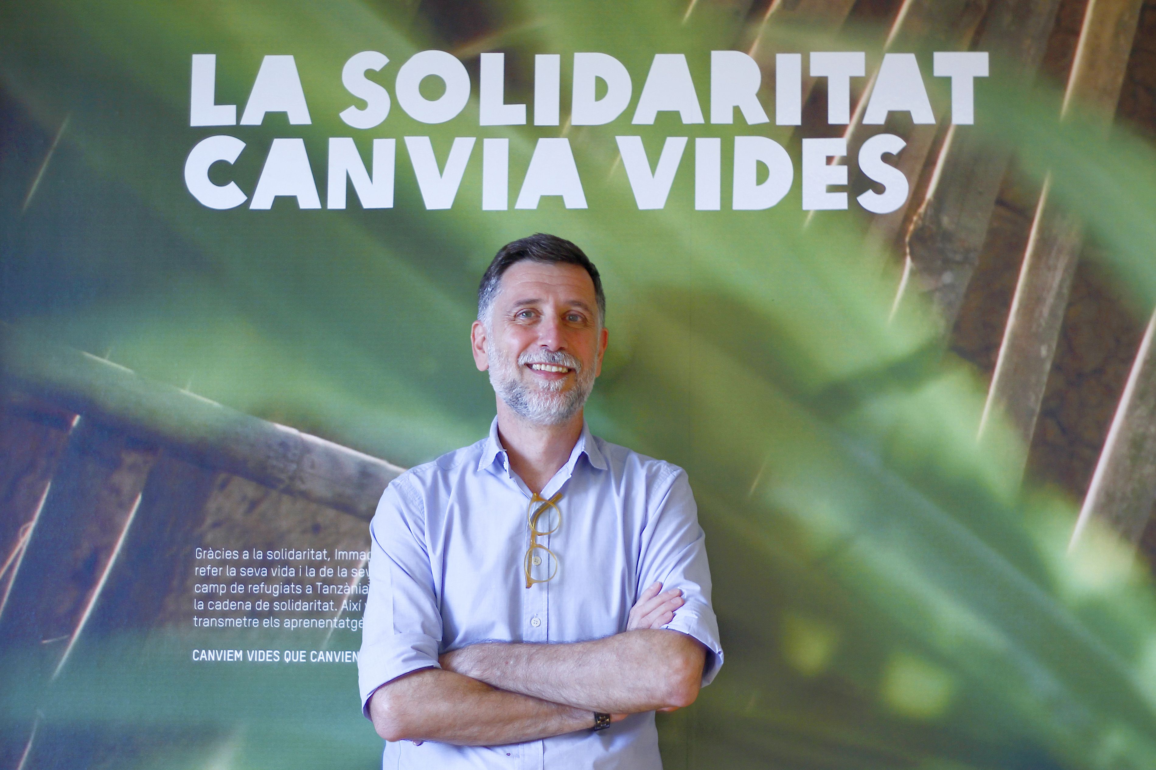 Franc Cortada, director general d'Oxfam Intermón | Oscar Llobet