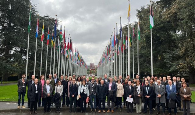 Els membres de Femcat a la seu de les Nacions Unides l'octubre de 2023 | Femcat