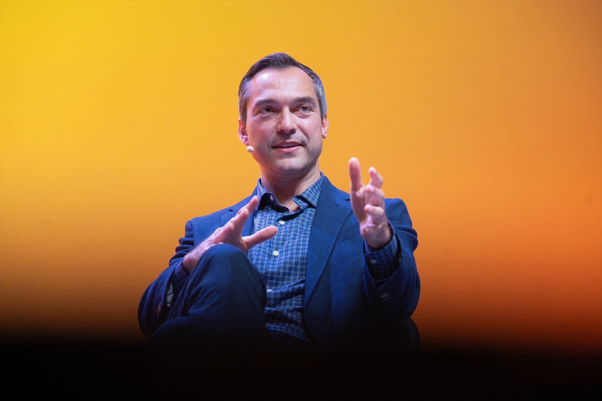 El jefe de estrategia de Airbnb, Nathan Blecharczyk en Barcelona | EP El jefe de estrategia de Airbnb, Nathan Blecharczyk en Barcelona | EP