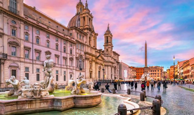 La plaça Navona de Roma, gran emblema de la ciutat | iStock