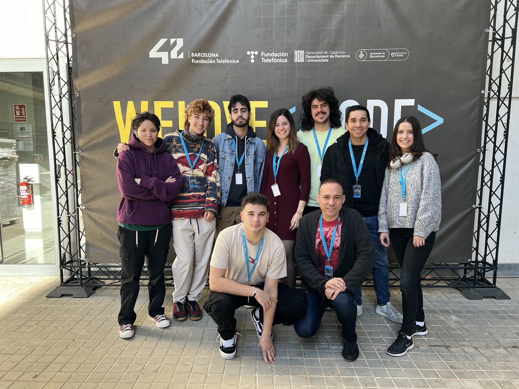 Alumnos becados en el campus de programación 42 Barcelona | Cedida Alumnos becados en el campus de programación 42 Barcelona | Cedida