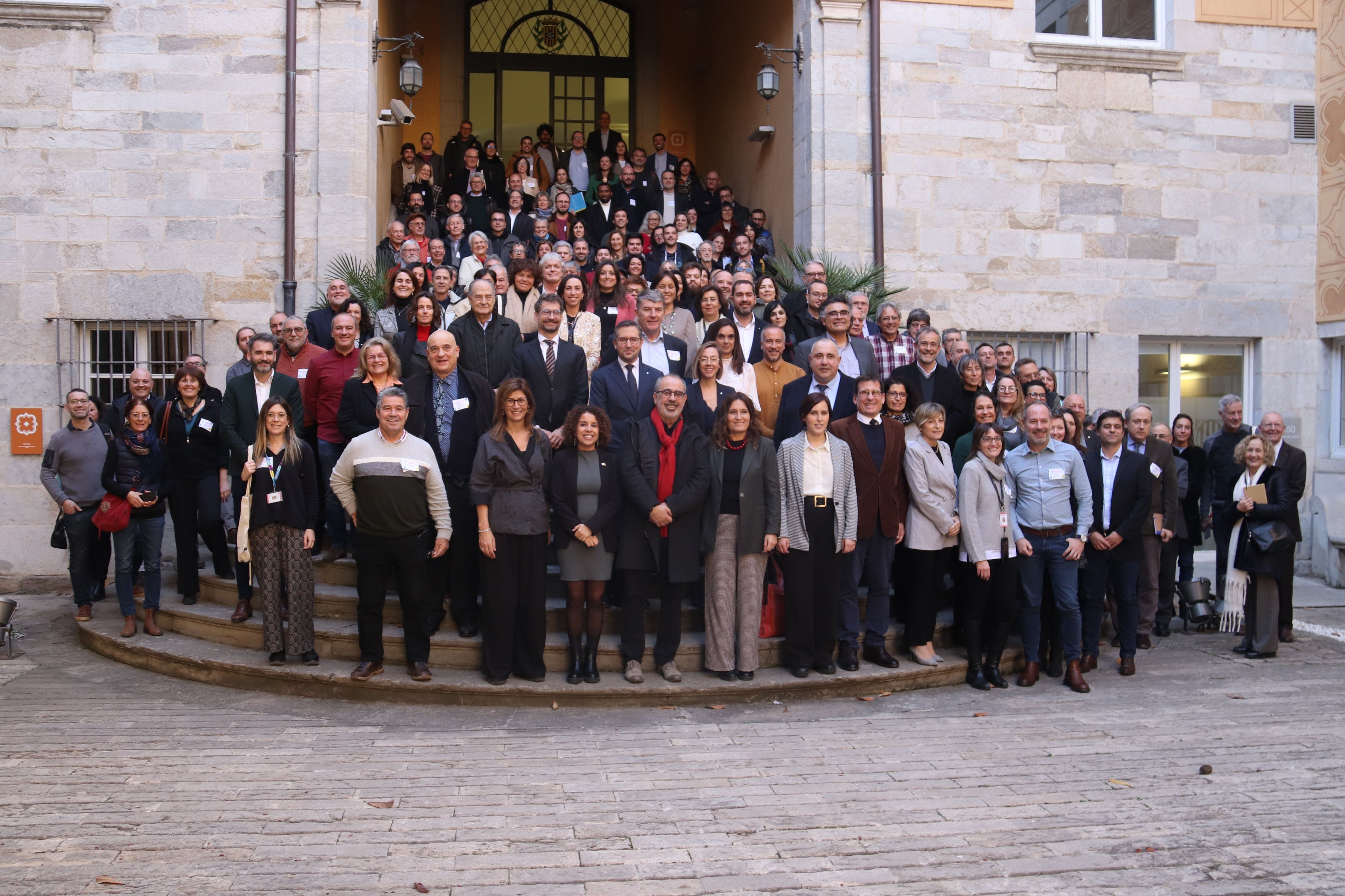 Les administracions i entitats en la presentació de l'espai transfronterer ESCAT a la Delegació del Govern a Girona | ACN Les administracions i entitats en la presentació de l'espai transfronterer ESCAT a la Delegació del Govern a Girona | ACN