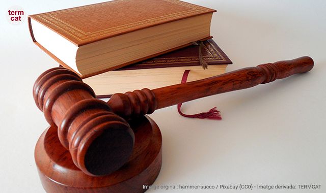 El terme 'lawfare' està format pels mots anglesos law (‘dret’) i la truncació del mot warfare (‘guerra’) | Termcat El terme 'lawfare' està format pels mots anglesos law (‘dret’) i la truncació del mot warfare (‘guerra’) | Termcat