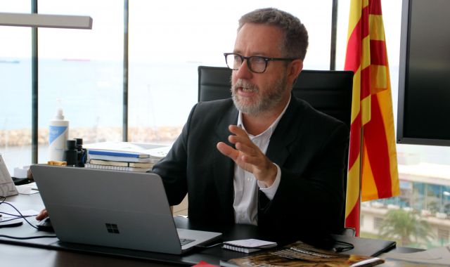 Saül Garreta, presidente del Port de Tarragona | ACN