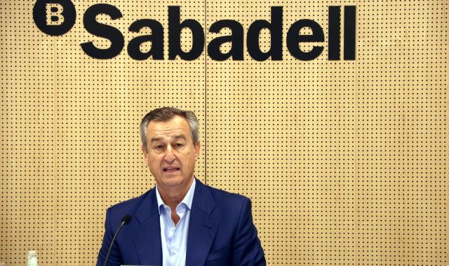 César González-Bueno, consejero delegado del Banc Sabadell | ACN