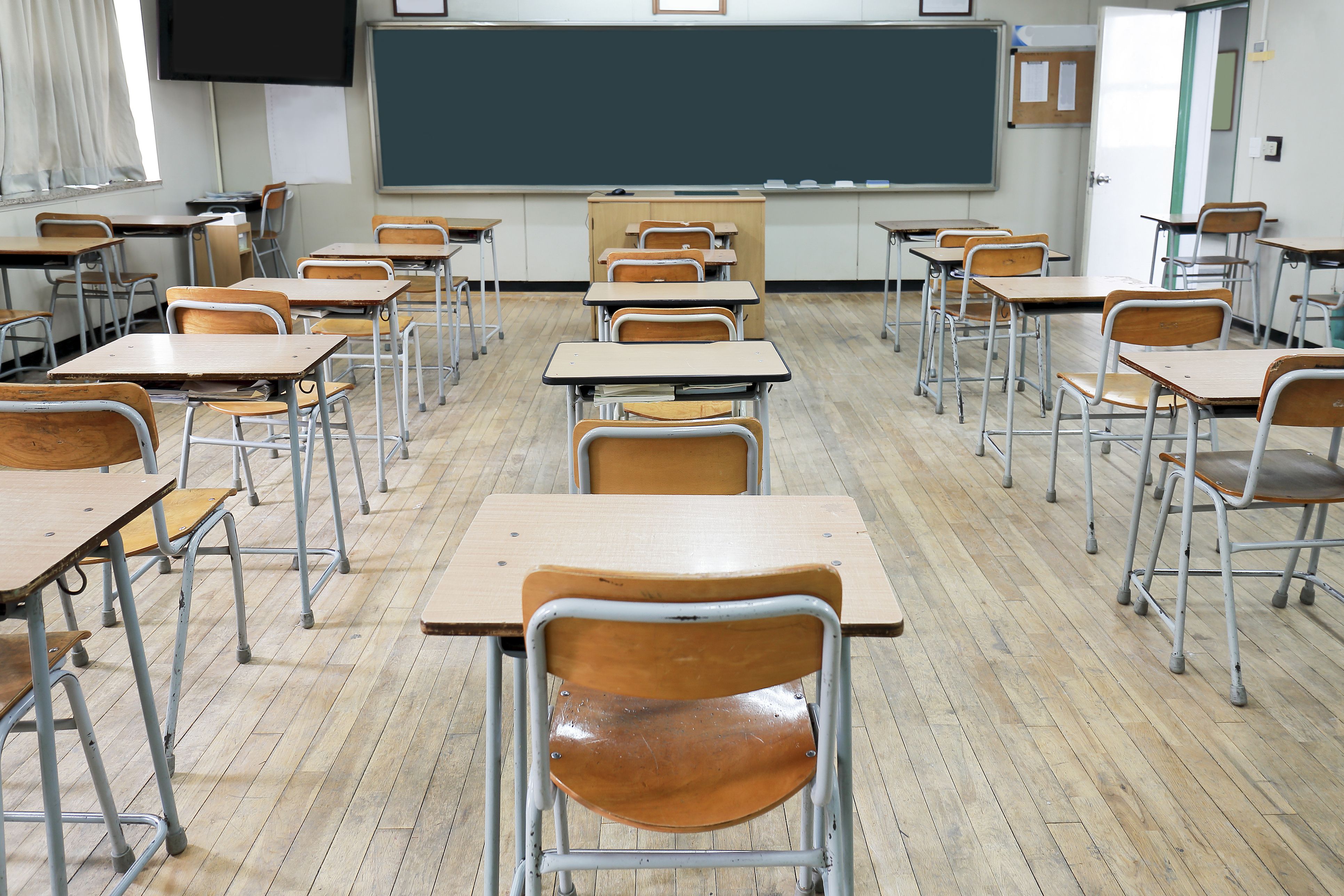 Interior d'una classe d'educació primària | iStock Interior d'una classe d'educació primària | iStock
