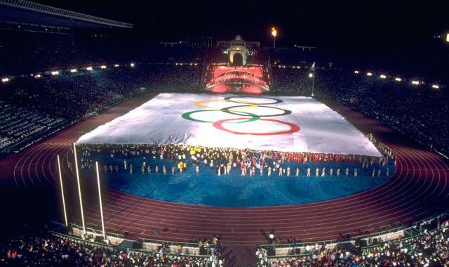 Ceremonia de clausura de los Juegos Olímpicos de Barcelona