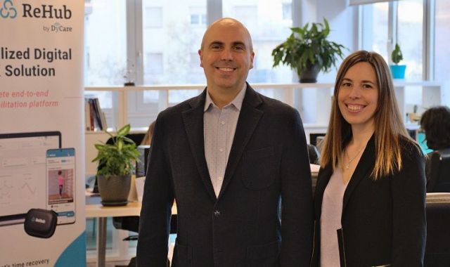 Ricardo Jauregi, CTO de Dyare i Silvia Raga, CEO de DyCare | Cedida