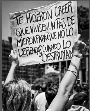 Manifestación ante el congreso argentino durante enero de 2024 | EP