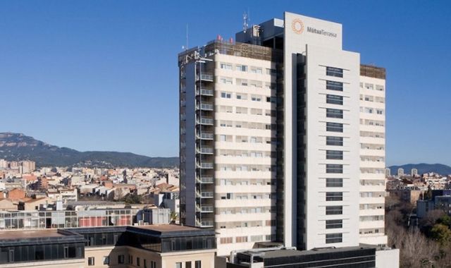 La façana de l'Hospital Universitari Mútua Terrassa | Cedida