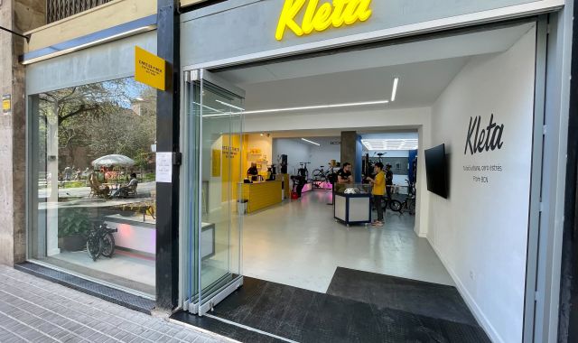 La nueva 'flagship store' de Kleta, en la calle Enric Granados | Cedida