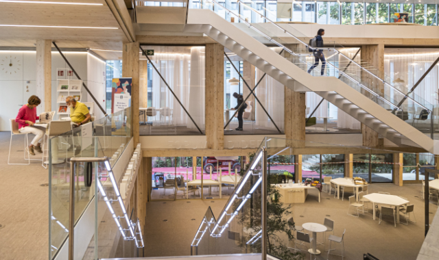 Barcelona was established as a literary capital with the best public library in the world