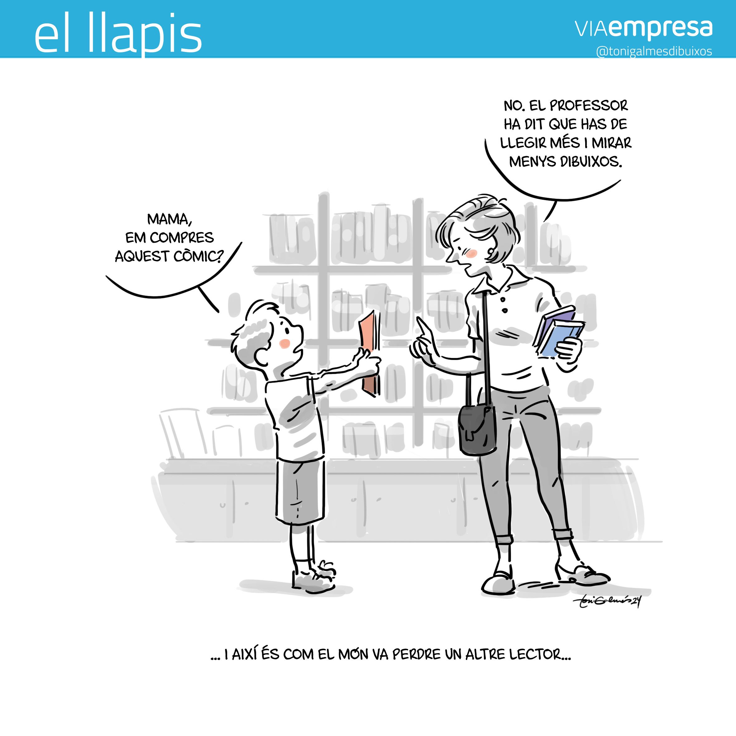 Y así es como el mundo perdió a otro lector | Toni Galmés
