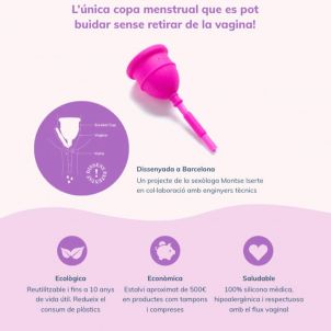 L’Eureka Cup, l’única copa menstrual que no cal treure la per buidar la L’Eureka Cup, l’única copa menstrual que no cal treure la per buidar la