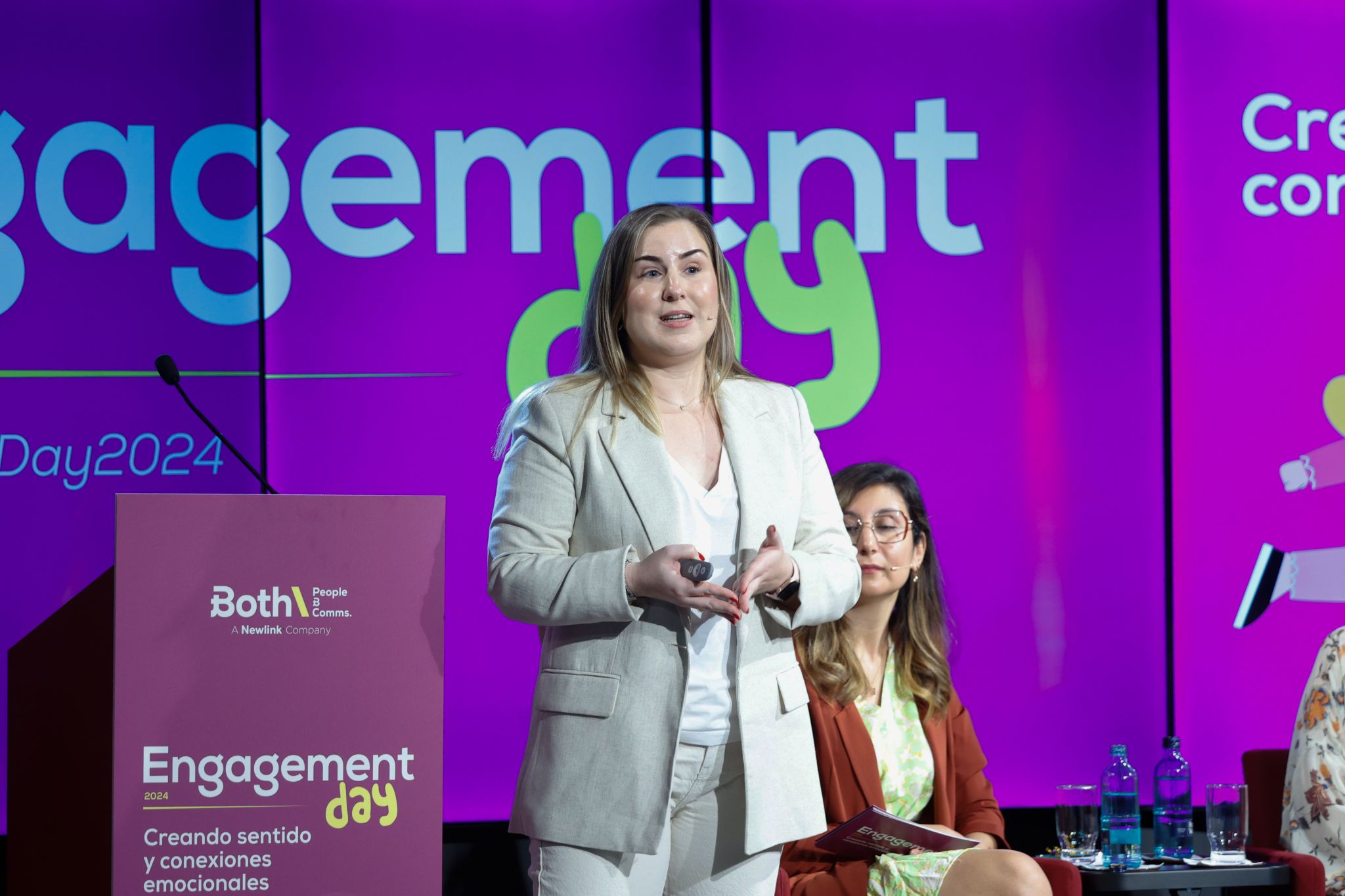 Cristina Verdú, responsable de comunicación interna y 'engagement' de Affinity Petcare en el Engagement Day 2024 | Cedida Cristina Verdú, responsable de comunicación interna y 'engagement' de Affinity Petcare en el Engagement Day 2024 | Cedida