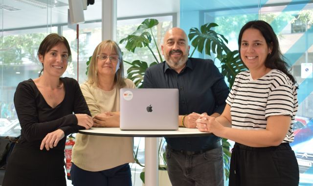 Los fundadores de la startup catalana Smart Classrooms | Cedida