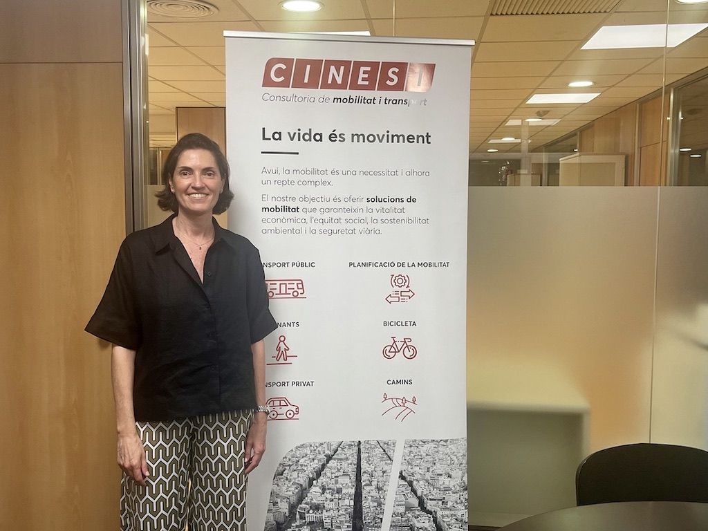 Ana Solá, CEO de la consultora de movilidad y transporte Cinesi Ana Solá, CEO de la consultora de movilidad y transporte Cinesi