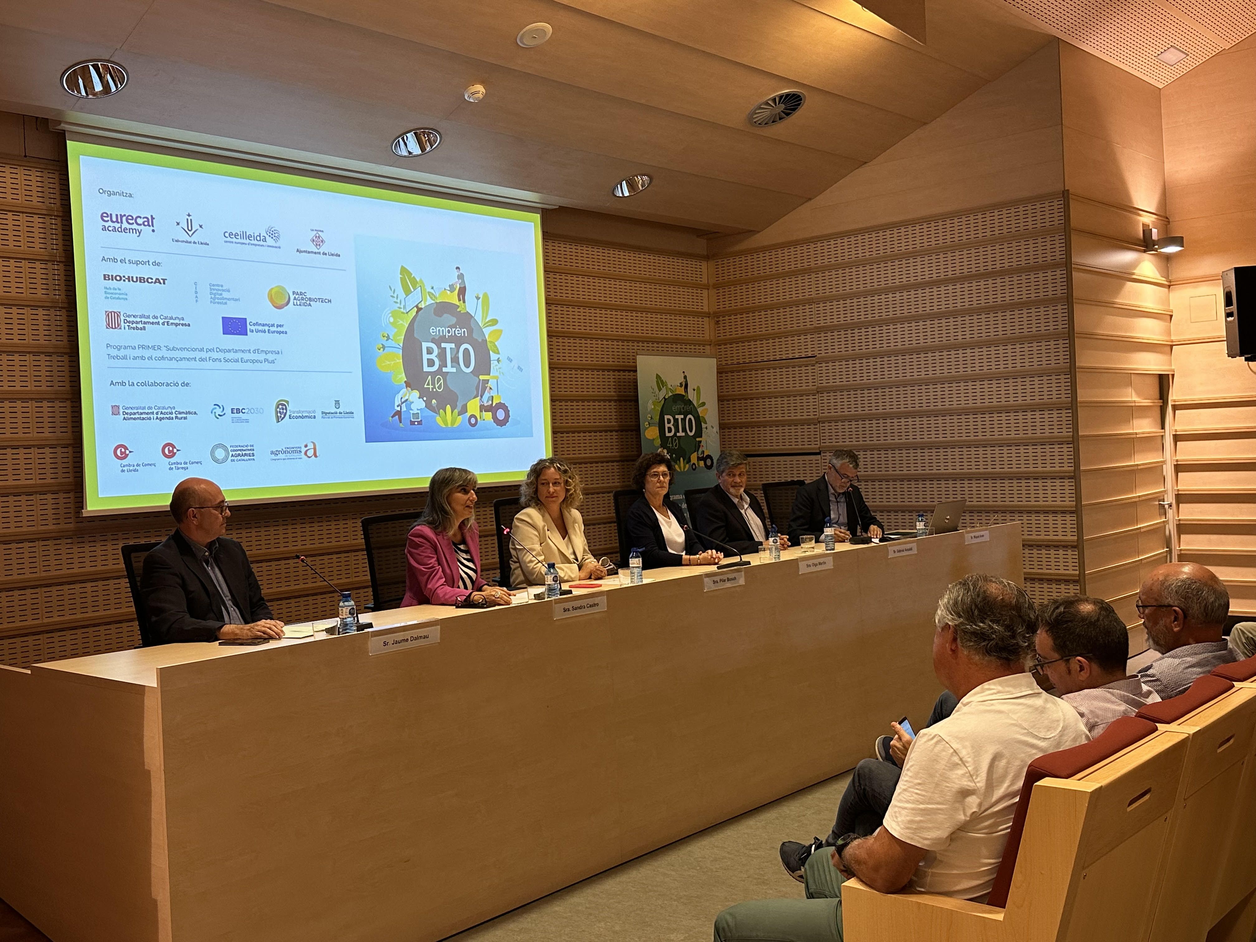 Acto de inauguración del programa Emprèn BIO 4.0 | Cedida