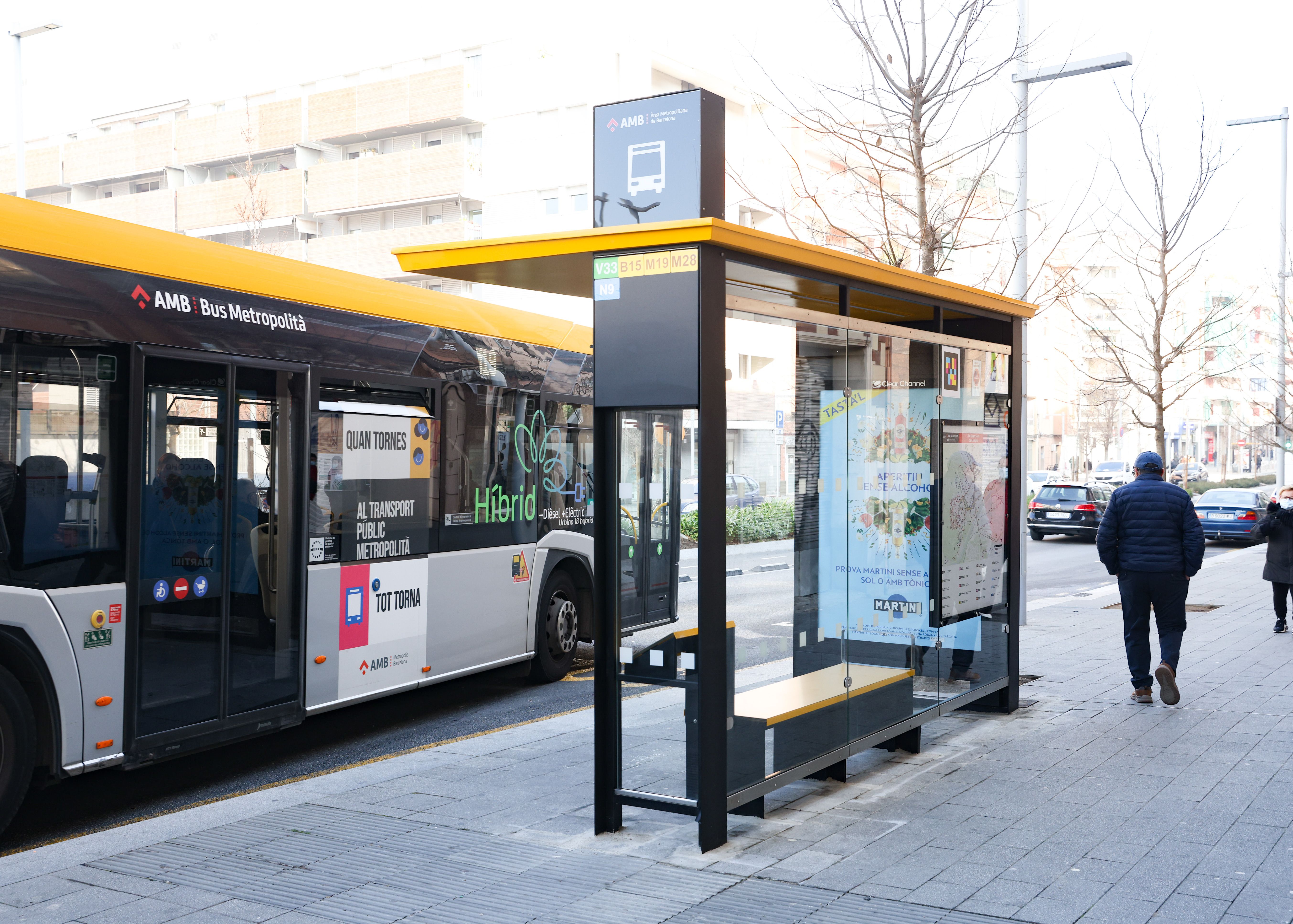 Parada d'autobús metropolità | ACN