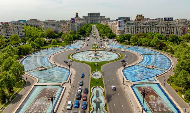 La plaça Unirii, a Bucarest | iStock La plaça Unirii, a Bucarest | iStock