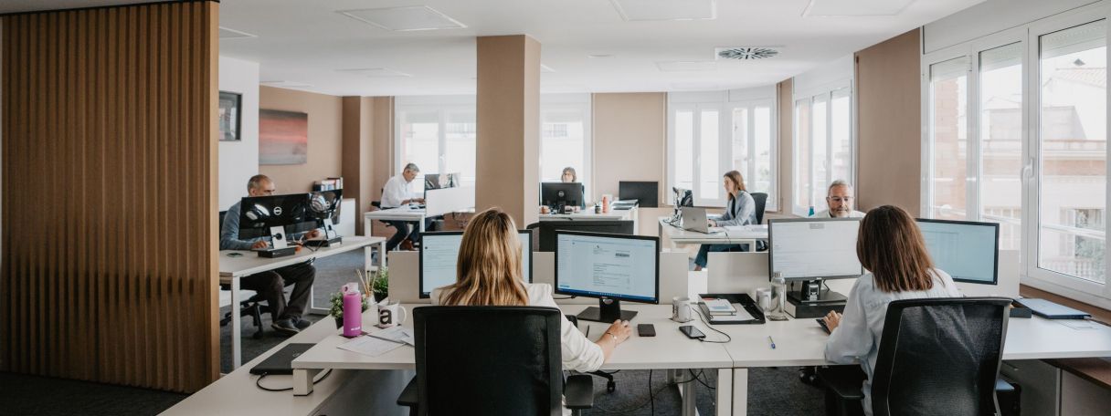 Els egarencs Aura Consultors tenen 9 treballadors que es dediquen a la consultoria financera, estratègica i de comptabilitat | Cedida Els egarencs Aura Consultors tenen 9 treballadors que es dediquen a la consultoria financera, estratègica i de comptabilitat | Cedida