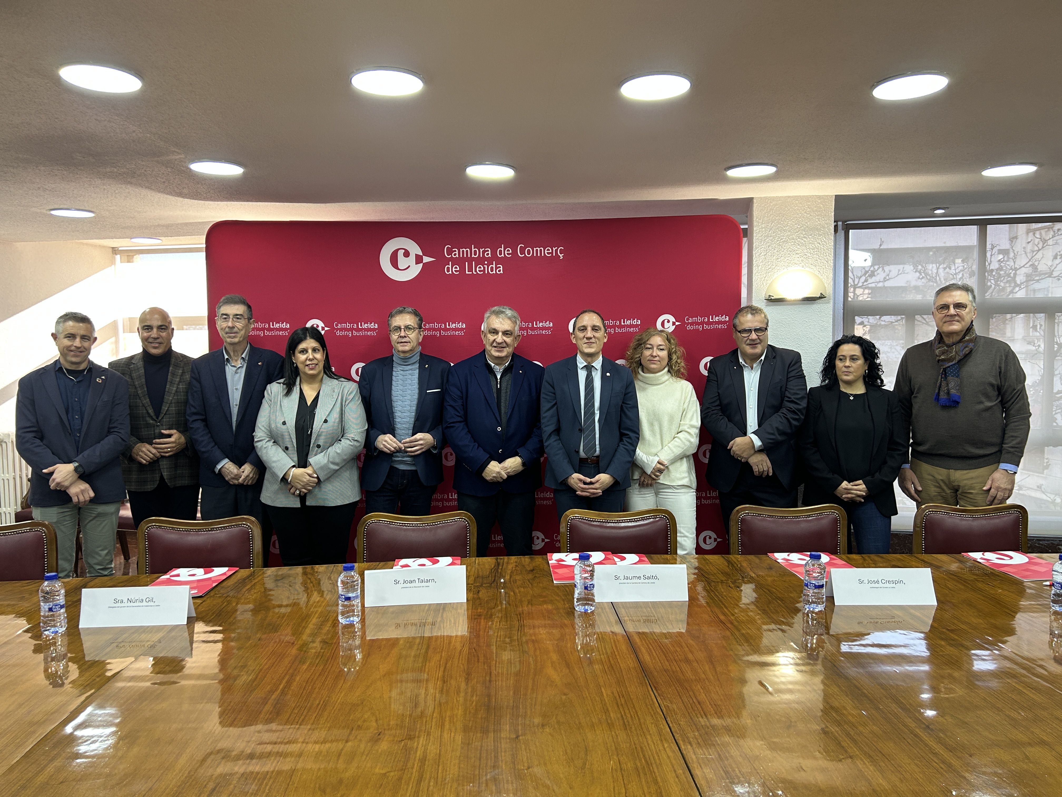 Representantes del G10 en Lleida | ACN