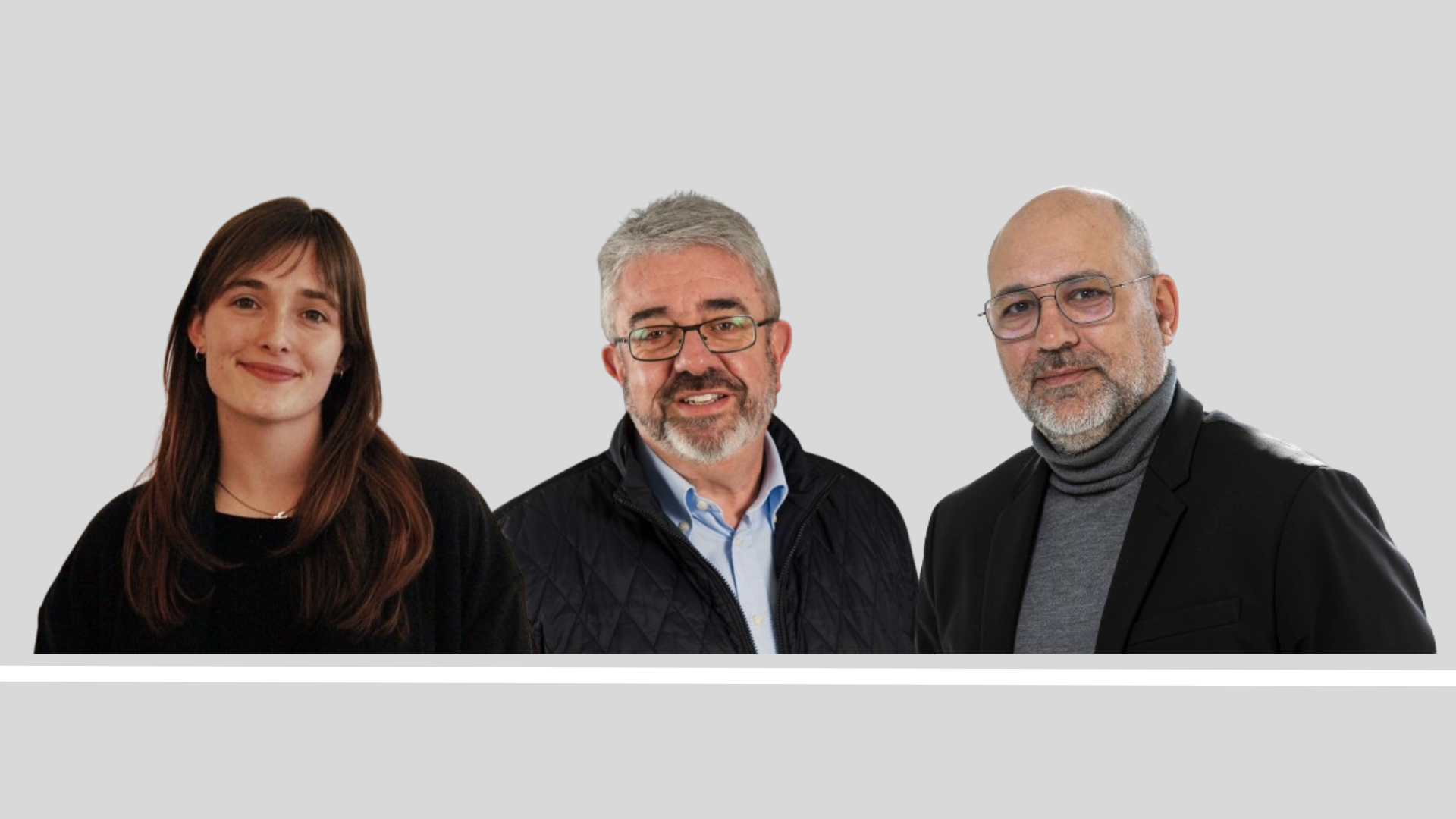 Ariadna Romans, Xavier Roig i josep M. Ganyet, opinadors de VIA Empresa Ariadna Romans, Xavier Roig i josep M. Ganyet, opinadors de VIA Empresa