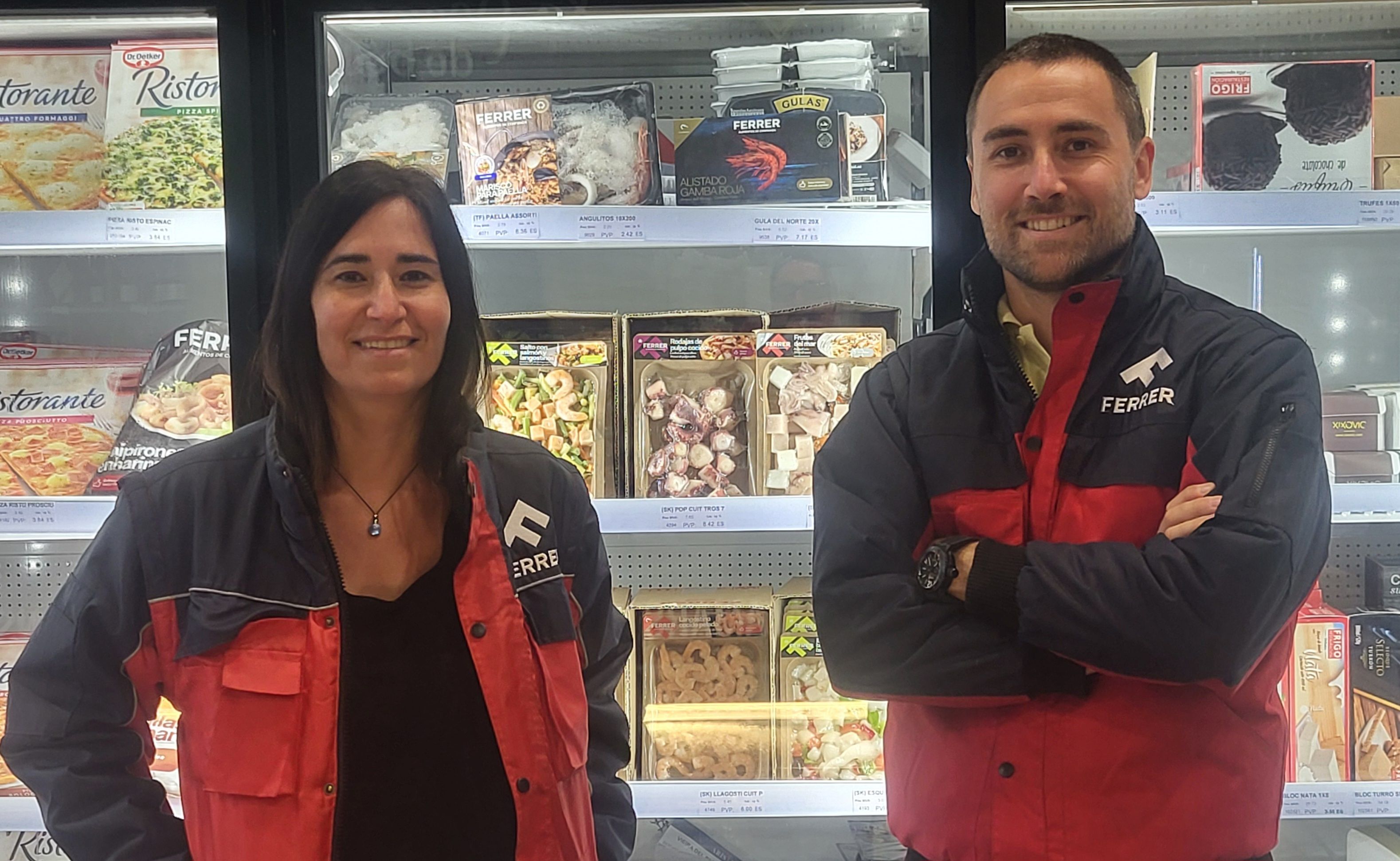 Mònica i Juli Ferrer, quarta generació de Frigorífics Ferrer | Cedida Mònica i Juli Ferrer, quarta generació de Frigorífics Ferrer | Cedida