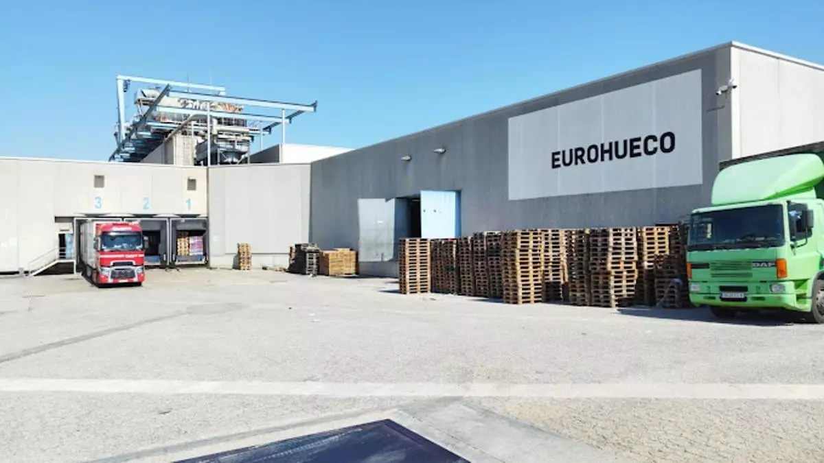 La instalación de Eurohueco en Castellbisbal | ACN La instalación de Eurohueco en Castellbisbal | ACN