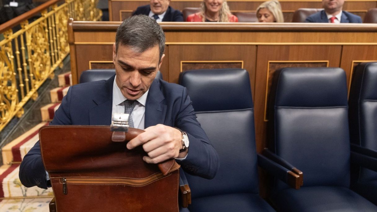 Pedro Sánchez en el congrés dels diputats aquest febrer | EP Pedro Sánchez en el congrés dels diputats aquest febrer | EP
