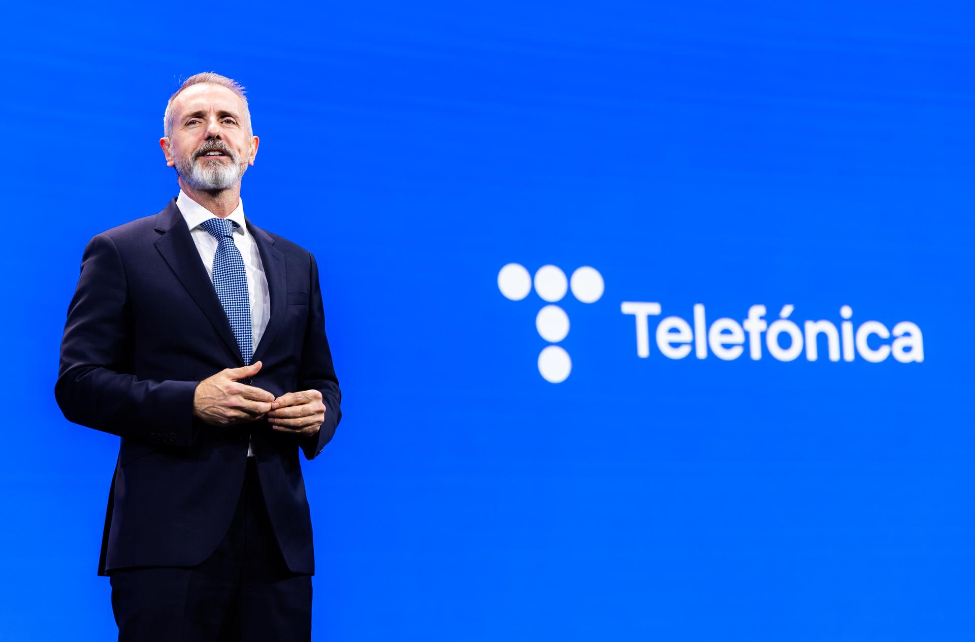 El president executiu de Telefónica, Marc Murtra, al MWC | Cedida