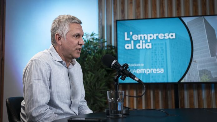 Josep Ametller durant l'entrevista a 'L'empresa al dia' | Mireia Comas Josep Ametller durant l'entrevista a 'L'empresa al dia' | Mireia Comas