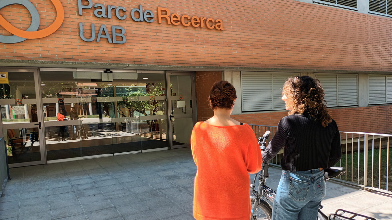 Entrada del Parc de Recerca de la UAB | Institut Metròpoli