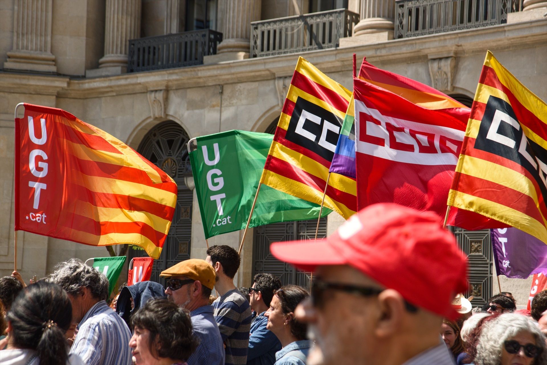 La manifestació de l'1 de maig de l'any passat | EP