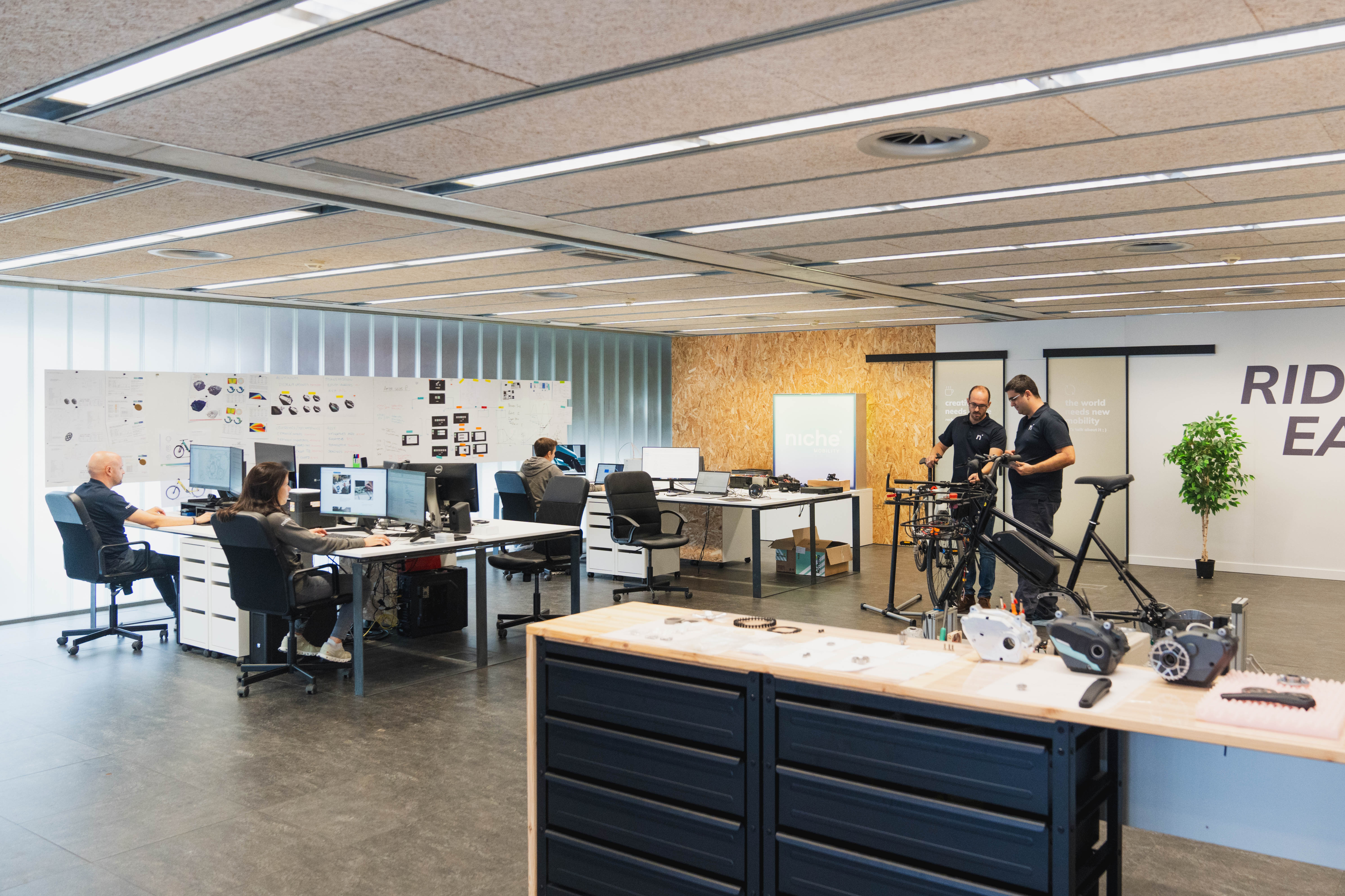La startup gerundense Niche Mobility tiene actualmente a 10 trabajadores | Cedida
