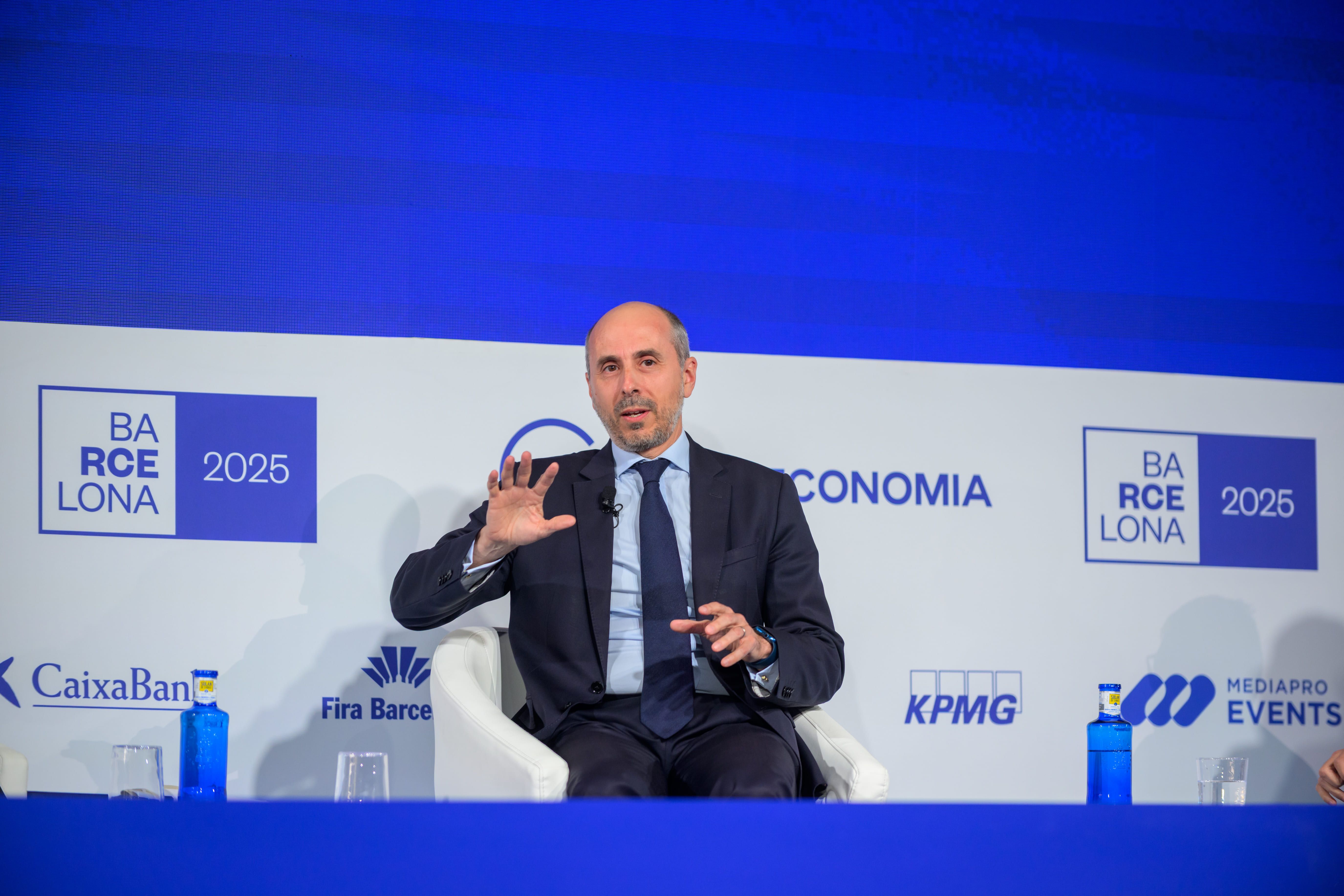 Francisco Blanch, director gerent del Bank of America durant la 40a Reunió del Cercle d'Economia | Cedida Francisco Blanch, director gerent del Bank of America durant la 40a Reunió del Cercle d'Economia | Cedida