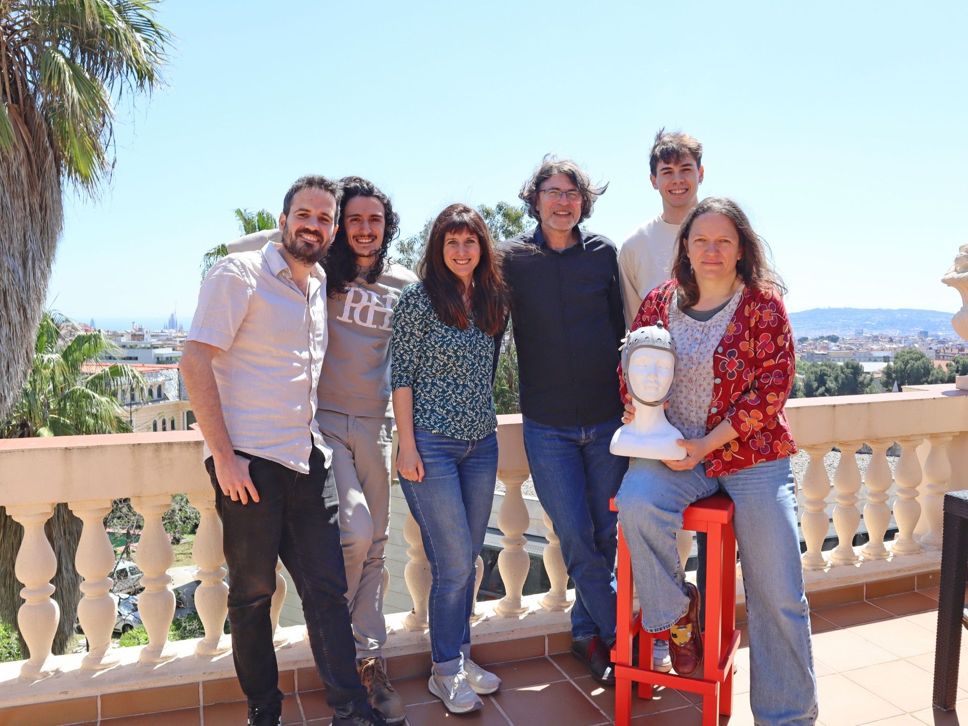 Part de l'equip d'Starlab a Barcelona | Cedida